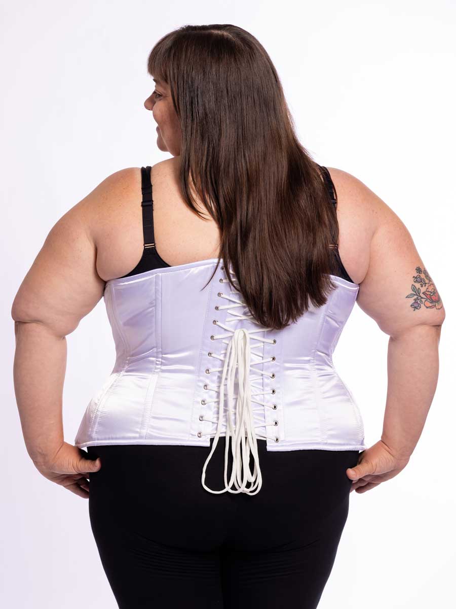 Find Cheap, Fashionable and Slimming plain white corset top