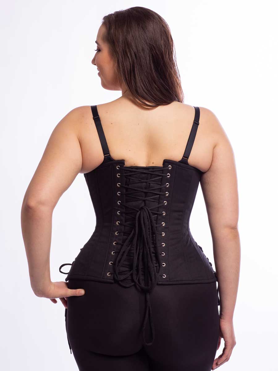 The triple stacked hip fins are - Corsets by Caroline